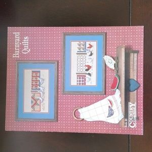 Barnyard Quilts Book 26 country cross stitch pattern